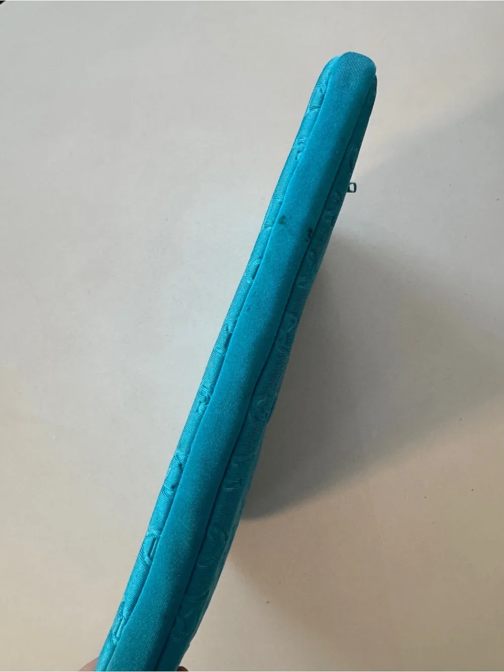 Marc by Marc Jacobs Turquoise Neoprene Laptop Sleeve